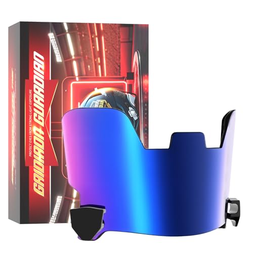 Image of Football Helmet Visor for Helmets, Impact-Resistant Eye Protection for Youth & Adult Football Players
