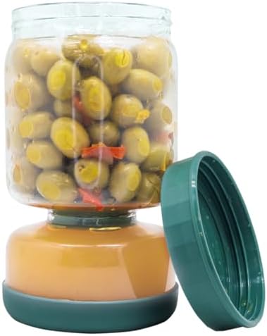 NERTHUS FIH 1541 – Tarro de Cristal para Encurtidos con Sistema I...