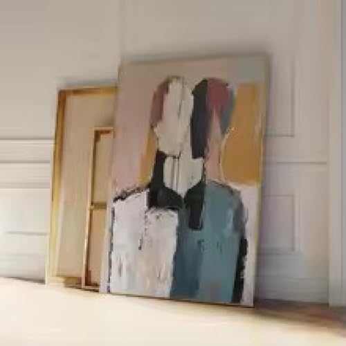 Peinture d'art moderne haut de gamme XINBAO œuvre abstraite entrelacée sur toile