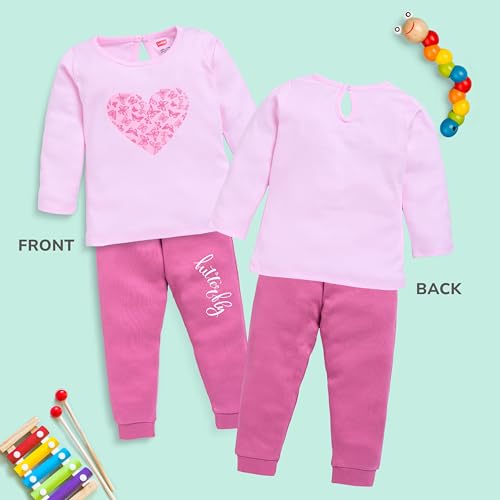 Image of LuvLap Baby-Girls F /S Girls Top & Pyjama Set