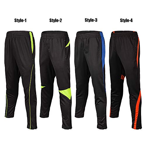 Ajcoflt Calças de corrida dos homens Cônicos Slim Fit Sweatpants com bolso Esportes Jogging Basquete