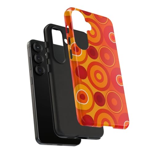 Coque Samsung S25 rigide pour éviter les rayures avec style géométrique - 4