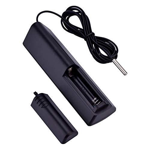 Medidor electrónico de temperatura, medidor de temperatura digital LCD, termómetro de acuario con sonda para caja de peces, refrigerador, medidor de temperatura digital LCD, temperatura electrónica