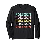 Polygon MATIC Simple Color Text Crypto Merch