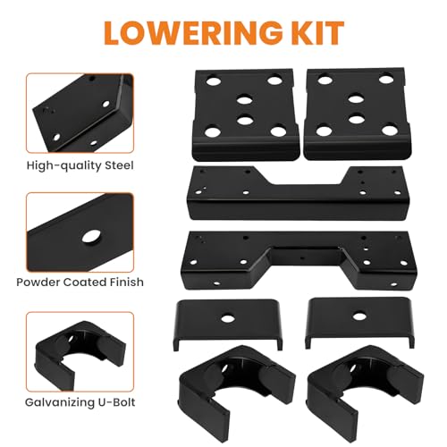 Kit C-Notch maXpeedingrods de 6 pulgadas para chasis Chevy Silverado y GMC Sierra C1500 2