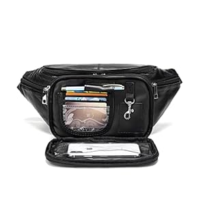 Genuine Leather Large 7 Pocket Wais...