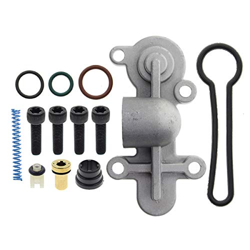 MOTOALL 6.0 Blue Spring Upgrade Kit Fuel Pressure Regulator Kit for Ford 2003-2007 6.0L Powerstroke Ford F250 F350 F450 F550, OEM 3C3Z-9T517-AG