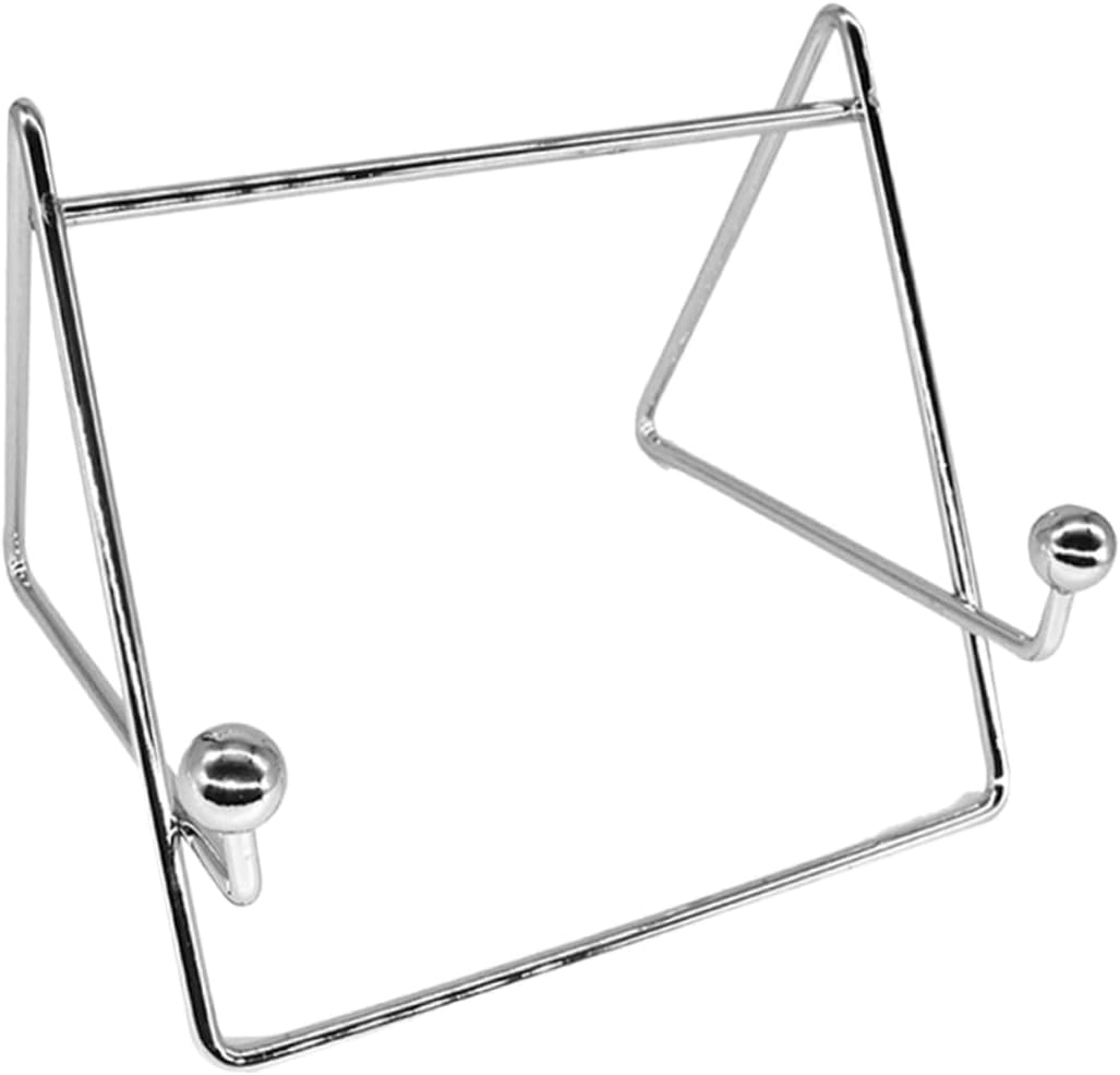 Cabilock 2pcs Tabletop Display Stand Multi-Functional Picture Frame Holder for Books Plates and Tablets for Home Kitchen Retail Use