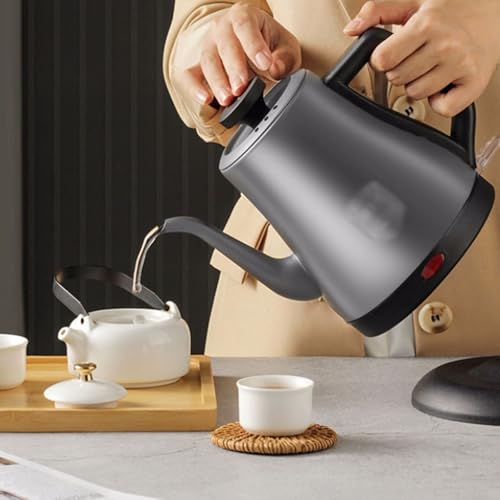 Tetera Eléctrica de Acero Inoxidable 1.2L Plateada miniatura 6
