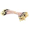 2 stks/partij WiFi-antenne Verlengkabel SMA Mannelijk naar SMA Vrouwelijke Connector 20 cm Luchtkabel XC-SMA-SMA-20