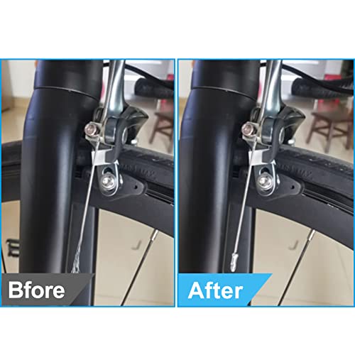 Xcrui 2Pair Bike Brake Cable, Front And Rear Brake Cable ，Bicycle Brake Cables For Road Bike/Mountain Bike/Mtb,Black #TOP2