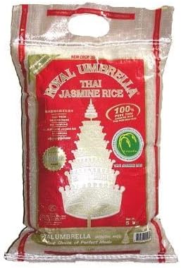 Thai Jasmine (Fragrant) Rice 5kg by Royal Umbrella