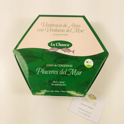 Ventresca de Atún con Verduras del Mar en aceite de oliva 280 gr La Chanca