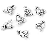 JGFinds Spacer Bead Animal Charms, 95 Pack with 1.3mm Hole (Flamingo)