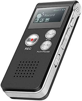 Paranormal Ghost Hunting Equipment Digital EVP Voice Activated Recorder USB US 8GB (Black)