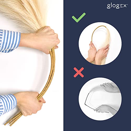 Faux Pampas Grass Decor Tall - 5 Pcs 45 Inch Branches - Boho Plants For Home Decor, Artificial Pompous Grass, Fluffy Flowers Glam Decor, Beige Room Decor #TOP3