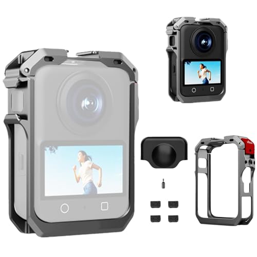 For DJI Osmo 360 Ή JP[W gt[ A~یP[W+VRYJo[ gیt[ A_v^[ }EguPbg 1/4̃lWt fBe rfIp for DJI Osmo 360 X|[cJ