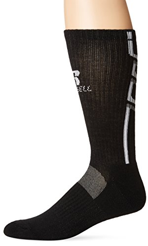 Russell All Sport Sock (Pair), Black/White, Medium