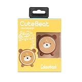 Colourbook Mini Haut Parleur Bluetooth, Mini Haut Parleur Portable, sans Fil (Ours Beat)