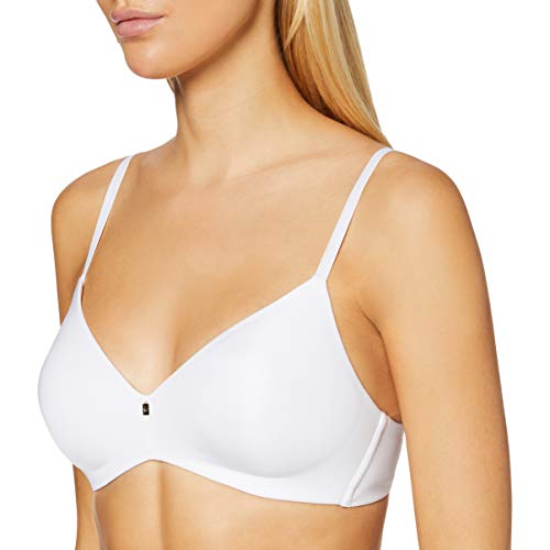 Triumph Damen Body Make-Up Essentials P 01 Bügelloser BH, per Pack Weiß (White 0003), 75D(Herstellergröße: 75D)