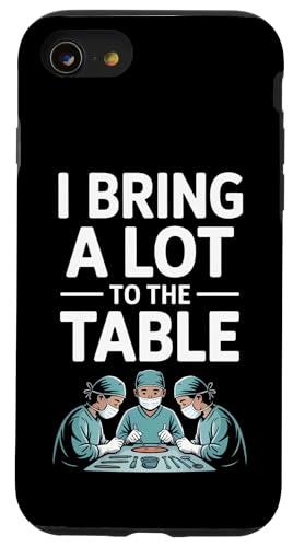 Funny I Bring A Lot To The Table �O�Ȉ�̌��t �X�}�z�P�[�X iPhone SE (2020) / 7 / 8 �p