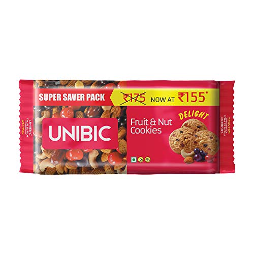Buy UNIBIC Fruit & Nut Cookies, 500 g on Amazon