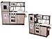MCC Grande Cuisine en Bois pour Enfants et Son Ensemble de Jouets/Accessoires
