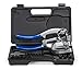 Capri Tools CP21050 21050 Metal Hole Punch Set With Puncher 16 Piece, Black