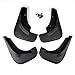4 PCS Mud Flaps Splash Guards Fender Mudguard Kit 4PCS for 1998-2005 VW Golf MK4 Jetta A4 Bora Black