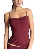 Weicher Griff Calida Damen Etude Toujours Top, Rot (Zinfandel 239), 48 (Herstellergröße: L)