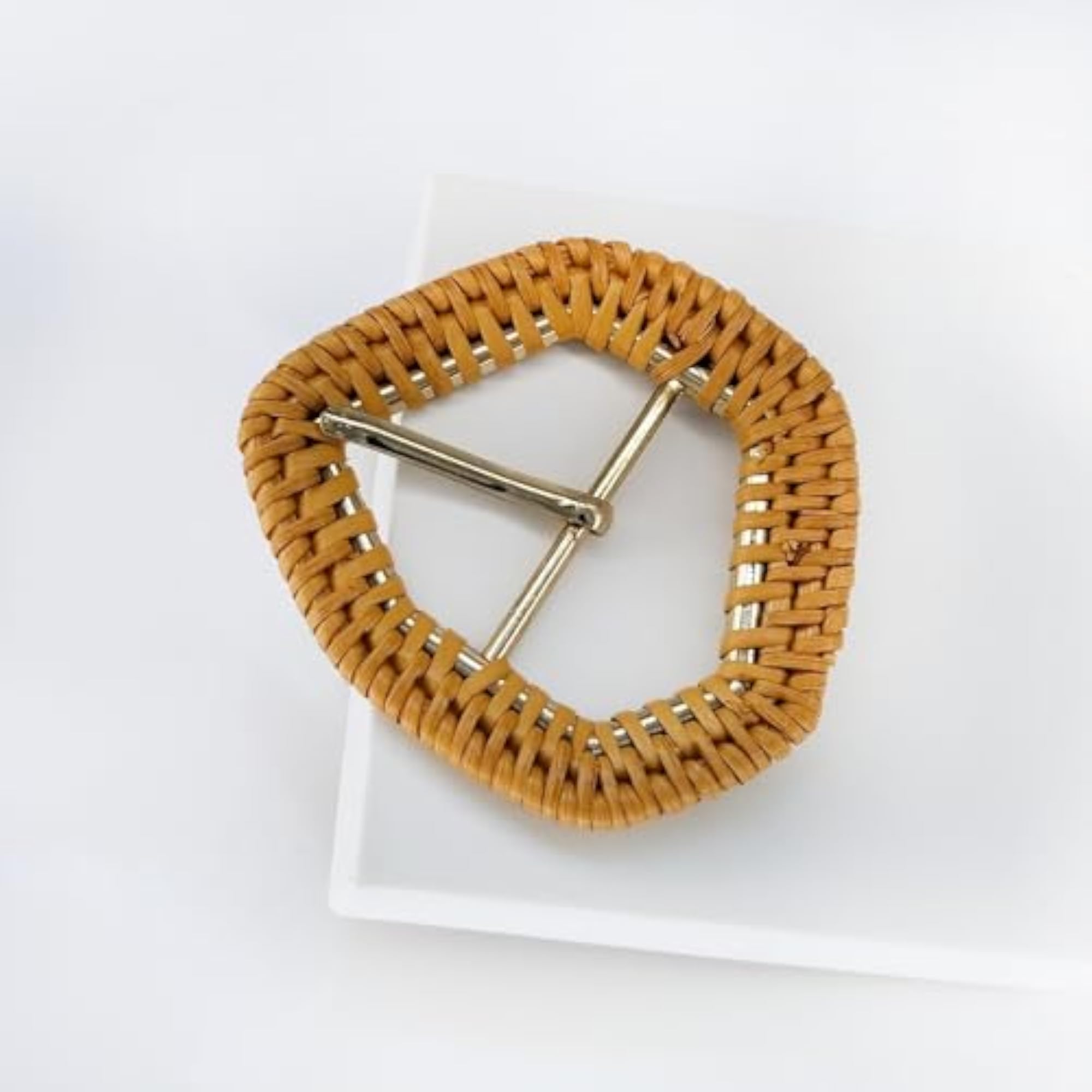 Golden Prong Buckle Belt Buckles for Craft