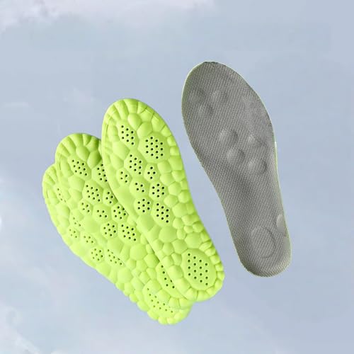 Image of Insoles Men, Shoe Inserts for Men, 4D Cloud Insoles for Men and Women, Steeper Insoles for Boots & Sneakers, Cuttable, Anti Fatigue, Shock Absorption, Foot Pain Relief (L: Men7-11)