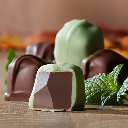 Fannie May Milk Chocolate Mint Meltaways, Chocolate Candy Gift Box, Perfect Easter Basket Stuffers, 1 lb