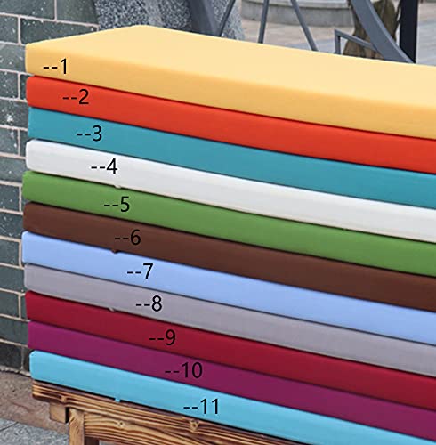 Coussin de banc de jardin imperméable en mousse haut de gamme pour mobilier extérieur