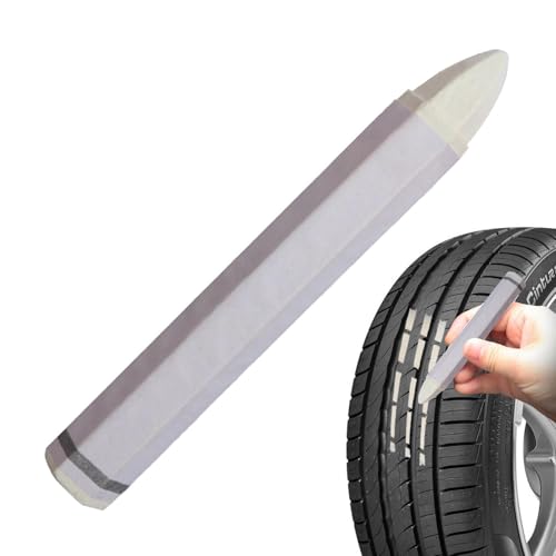 Tire Chalk Paint Stick Crayon | Crayon Tire Car Marker | Solid Paint Marker Tire Drawing, Waterproof Vehicle Paint Markers for
