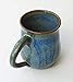 Handmade 12 oz Mug with Floating Blue and Sapphire Glaze