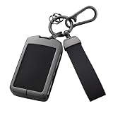 Key Fob Cover with Heavy-duty Keychain for XC90 XC60 XC40 S60 S90 V60 V90 Polestar 1 2 (Black)