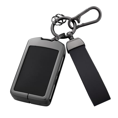 Key Fob Cover with Heavy-duty Keychain for XC90 XC60 XC40 S60 S90 V60 V90 Polestar 1 2 (Black) by Qunzes - Used condition - US$17.09