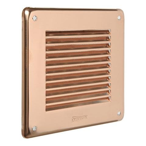 Grate Grille Grille Grille Square Overlay Copper 140x140mm Cover