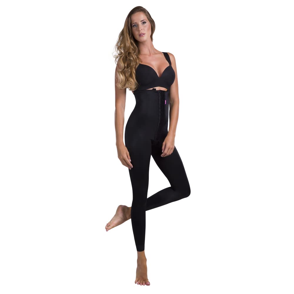LIPOELASTIC® VB Variant - Post Surgery Compression Body Suit Black