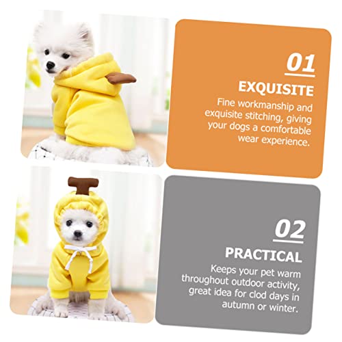 Didiseaon 2 Peças Suéter Para Animais De Estimação Roupas Elegantes Para Filhotes De Cachorro Roupas