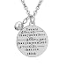 Stainless Steel You're Braver Stronger Smarter Inspirational Pendant Neckalce Gift for Women Men