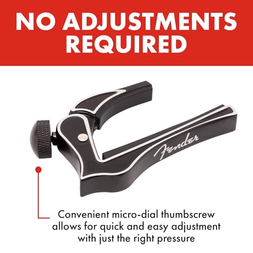 Fender Dragon Capo, Guitar Accessories, Black - image 3
