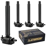 4PCS Ignition Coil Pack Fits for 2.4 L4 2015 2016 2017 Jeep Renegade Cherokee Dodge Dart Chrysler 200 Fiat 500X Ram ProMaster City Replaces# UF751, UF754