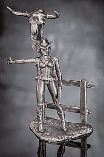 Ronin Miniatures - Woman Hot Hitchhiker - Metal Sculpture Miniature - Size 1/32 Scale - 54Mm Action Figures - Home Collectible Figurines #TOP3
