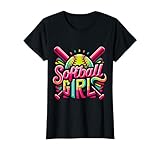 Softball Girl Softball Player Fan T-Shirt