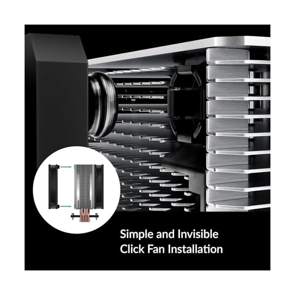 ARCTIC Freezer 36 - Disipador CPU, Ventilador CPU de Torre única con Push-Pull, Dos Ventiladores P de 120 mm con presión optimizada, 200–1800 RPM, 4 Heatpipes, Incl. Pasta térmica MX-6 - Image 4