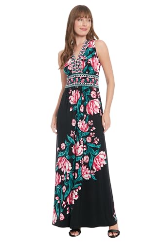 Image of Women's Sleeveless V-Neck Maxi Dress for Women | Casual Dresses for Women