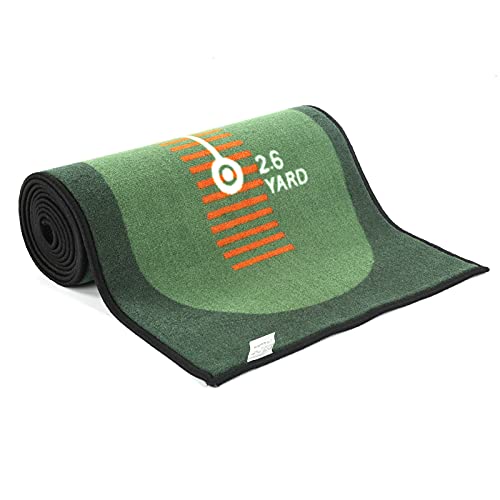 1187×199-Pulgadas-Entrenador-de-Putting-de-Golf-Practica-Colchoneta-de-Putting-Experiencia-Suave-Interior-Golf-Green-Fairway-Pad-Ayuda-de-Entrenamiento-con-Escala-medible