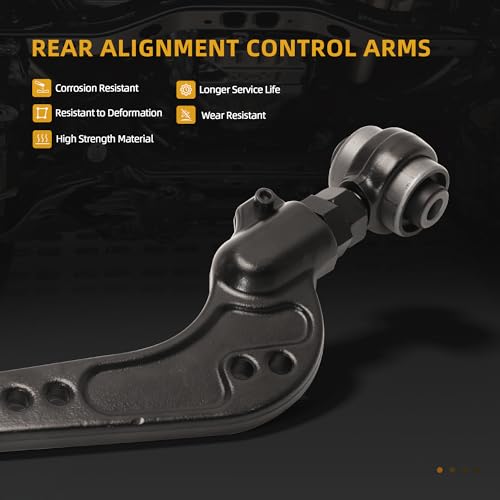 JAVOUKA Adjustable Rear Alignment Control Arms, Camber Arms Kit Fit for Toyota RAV4 2006-2018, for Lexus NX200t NX300h NX300 2015-2021# 48790-42020, 48770-42040 (set of 2） by JAVOUKA - Image 4